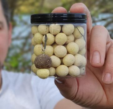 Korallo Pop´Ups Washed Out Yellow 75 g in 15 mm, verschiedene Aromen.